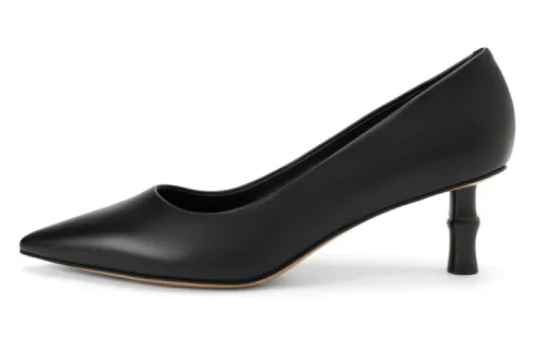 CHARLES&KEITH Pu Slim Heel High Heels 4.5cm Women's