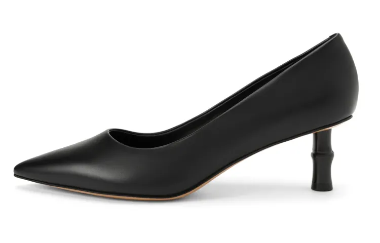 CHARLES&KEITH Pu Slim Heel High Heels 4.5cm Women's