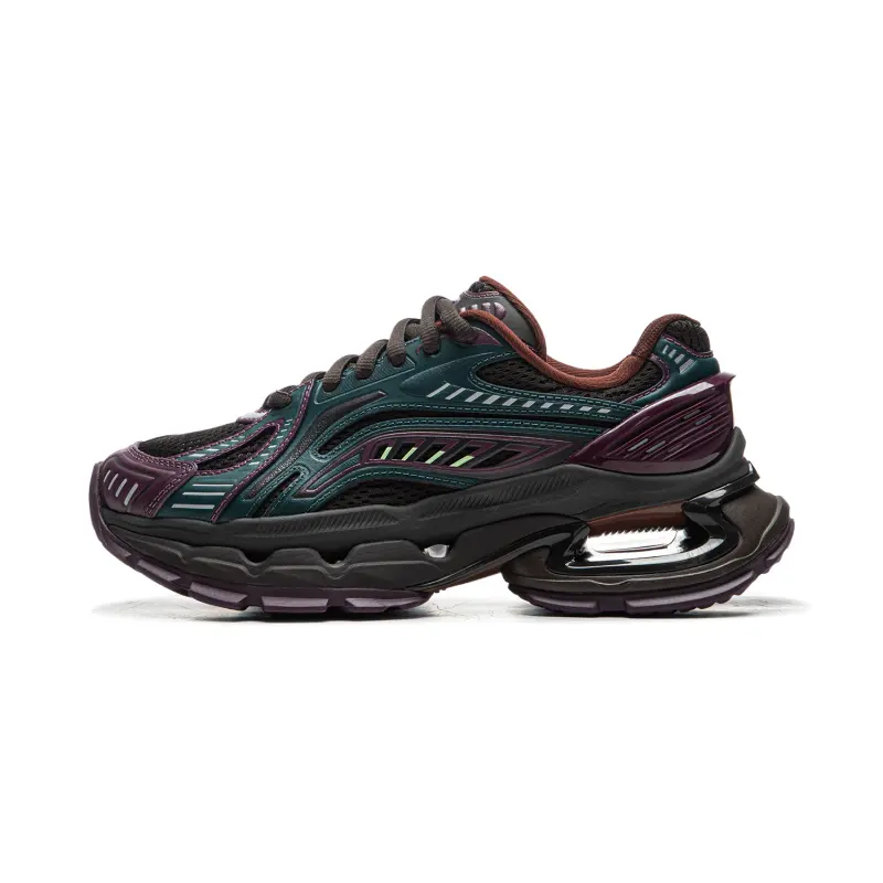 Li Ning Furious Rider BOW Abrasion Resistant Low top Casual Shoes Women's Green Umber