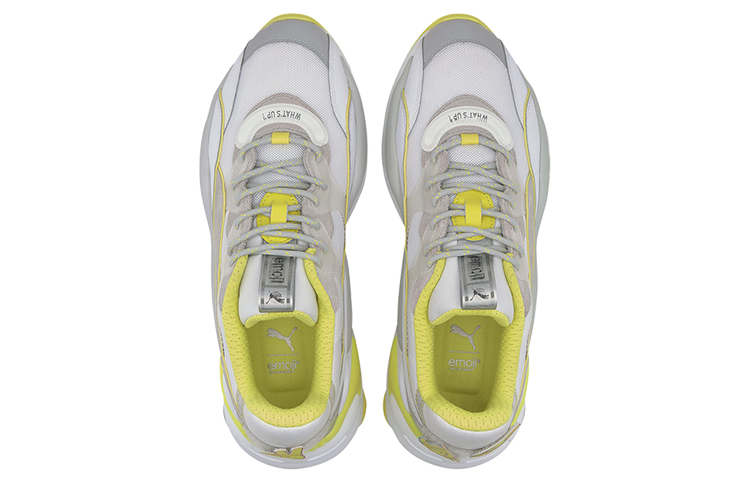Кроссовки PUMA RS-2K Zapatillas (белый / желтый / серый) — Белый / жёлтый / серый — фото 3