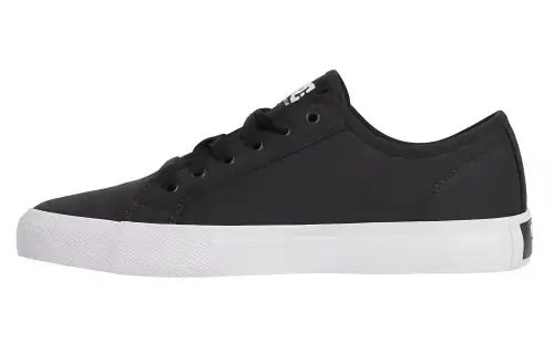 DC Shoes Slip Resistant Abrasion Resistant Low top Casual Shoes Men's White Black