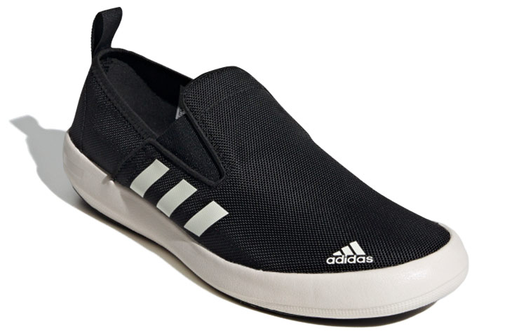 Слипоны adidas b slip-on dlx (черные) — фото 3