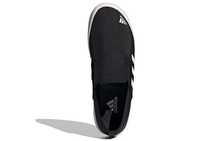 Слипоны adidas b slip-on dlx (черные) — фото 5