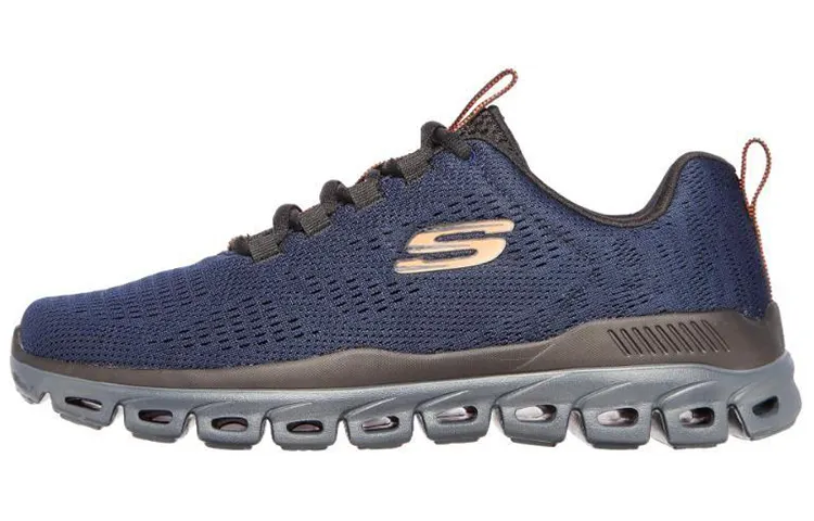 Skechers Glide Step Casual Shoes Men's Low Top Blue