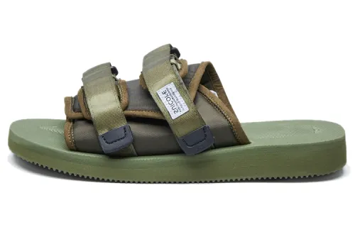 Suicoke Slip Resistant Slide Slippers Men's Olive Green