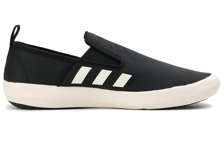 Слипоны adidas b slip-on dlx (черные) — фото 2