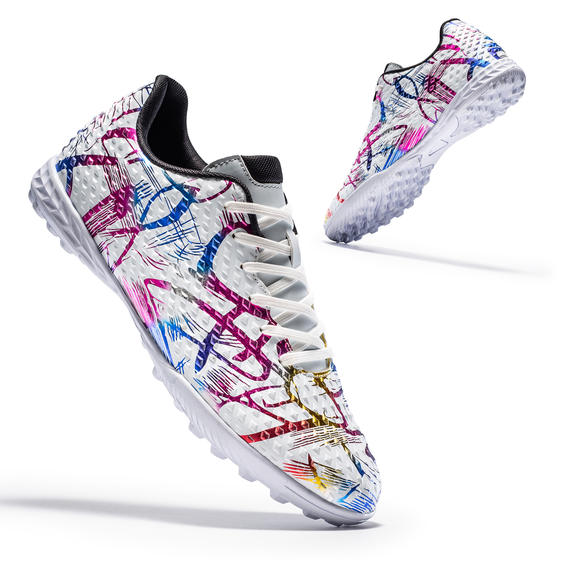 NMR Synthetic Leather Slip Resistant Abrasion Resistant Slip Resistant Abrasion Resistant Soccer Shoes Unisex