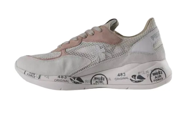 PREMIATA Cow Leather Low top Casual Shoes Women's Gray
