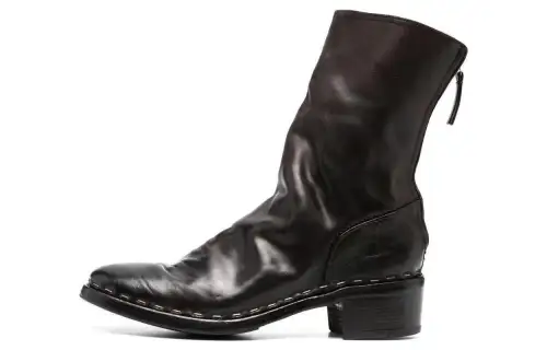 PREMIATA Leather Ankle Boots Men's Brown
