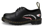 Mastermind JAPAN X A BATHING APE Ankle Length Combat Boots Men's Black