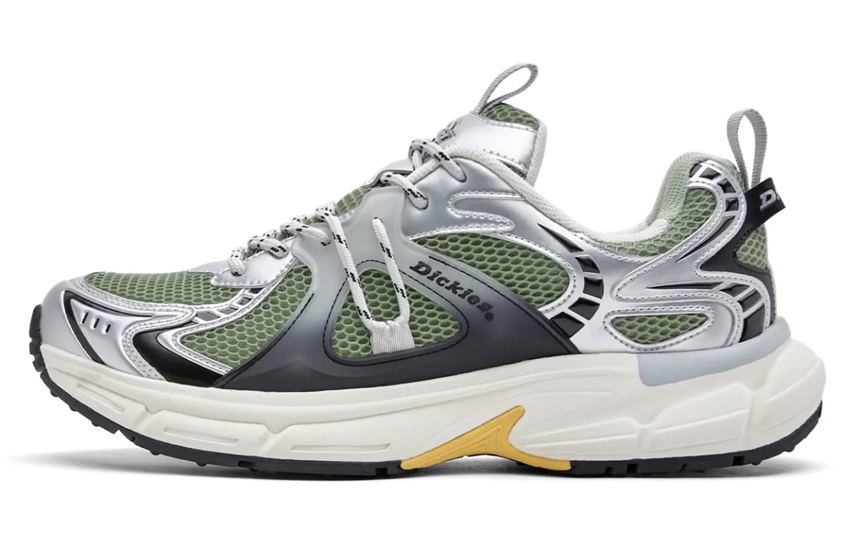 Dickies Low top Chunky Sneakers Men's Light Green Silver