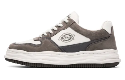 Dickies Cushioning Lightweight Height Increasing Low top Skateboard Shoes Men's White Coffee