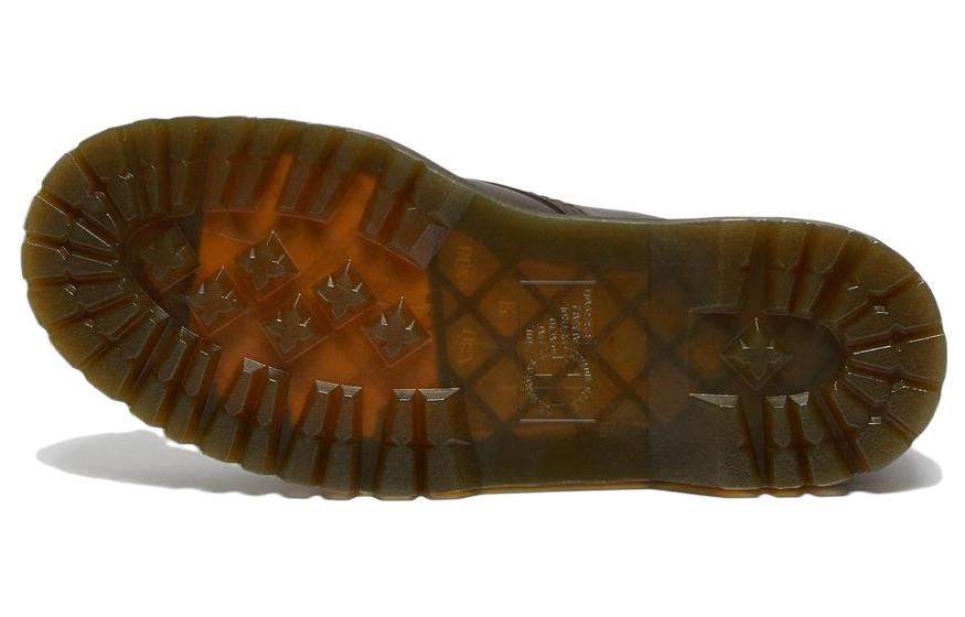 Dr. Martens 1460 Bex Crazy Horse Leather Lace Up Boots 'Dark Brown'