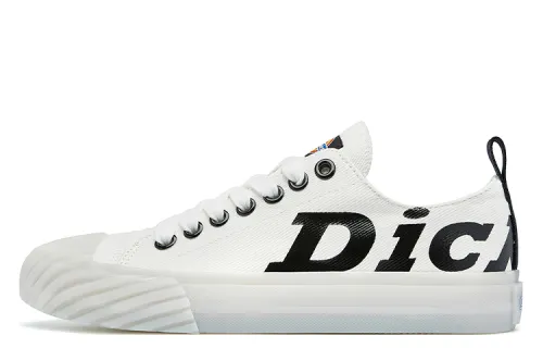 Dickies Canvas Shoes Unisex Low Top White