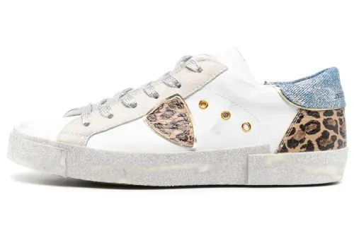 PHILIPPE MODEL Paris PRSX Leather Low-top Sneakers