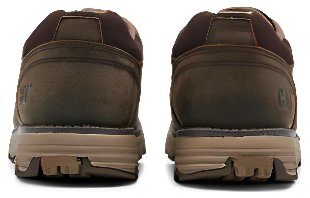 CAT Cushioning Slip Resistant Abrasion Resistant Low top Outdoor Shoes Men’s Dark Umber