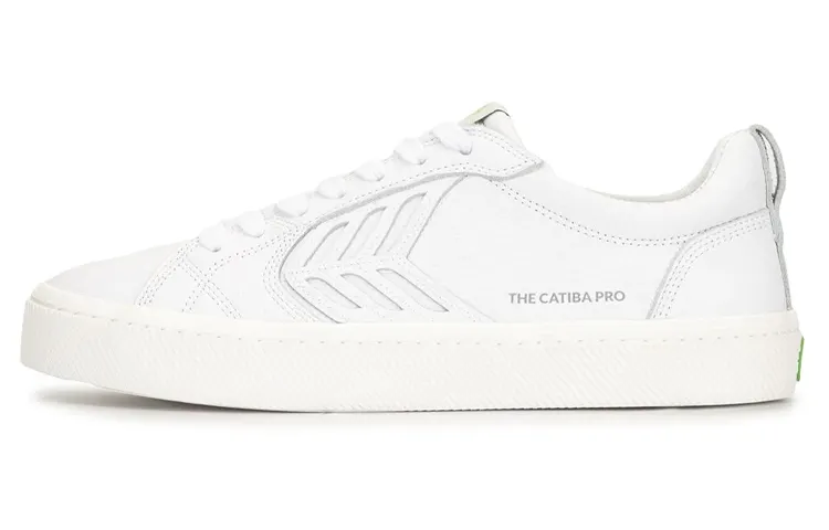 CARIUMA Skateboard Shoes Unisex Low Top White