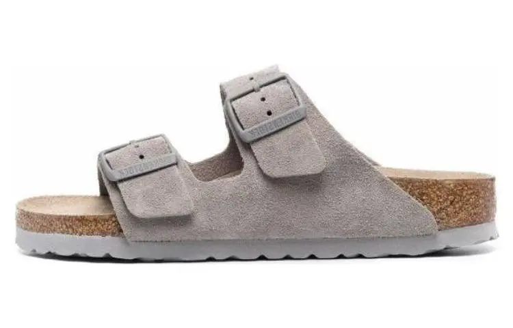 Birkenstock Slide Slippers Unisex Gray