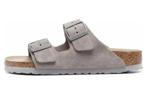 Birkenstock Slide Slippers Unisex Gray