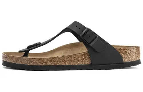 Gizeh Birkenstock Birko-Flor 'Black'