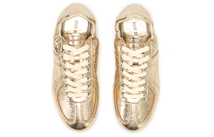 FOOT INDUSTRY Foot Industry Sheepskin Low top Skateboard Shoes Unisex Gold, Runs Small, Consider 1 Size Up