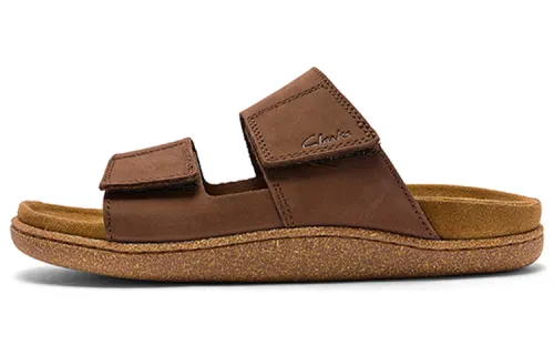 Clarks Slide Slippers Men's Brown