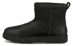 UGG Classic Mini Leather Waterproof 'Black' Women's