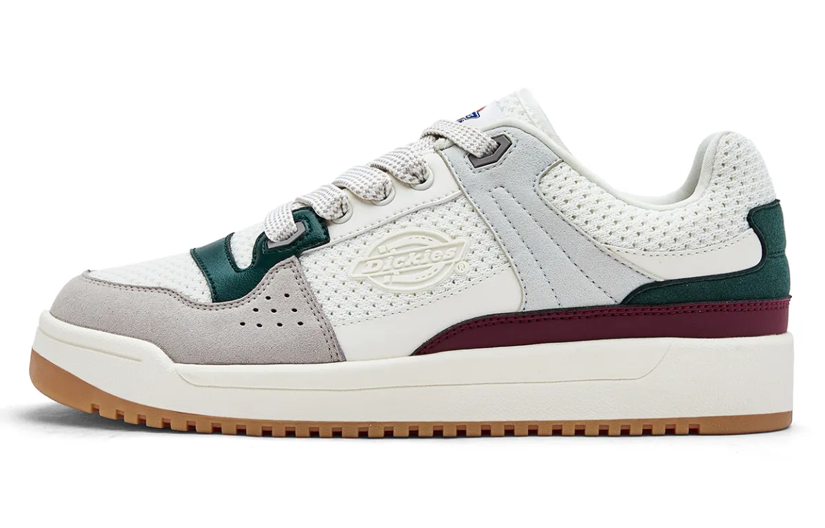 Dickies Low top Skateboard Shoes Men's White Gray