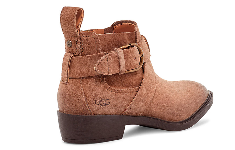 Женские ботинки UGG Wylma (коричневые) — фото 4