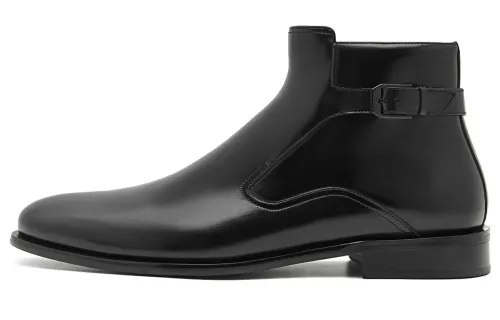PEDRO Cow Leather Ankle Boots Men's