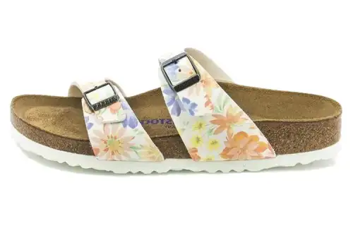 Birkenstock Slide Slippers Women's Beige