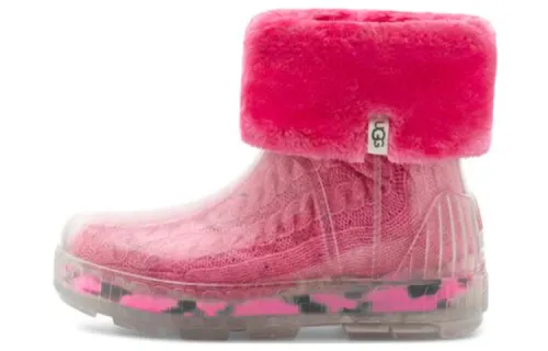 UGG Drizlita Clear PVC Other Warmth Drizlita (Transparent) Short Snow Boots Women's Pink