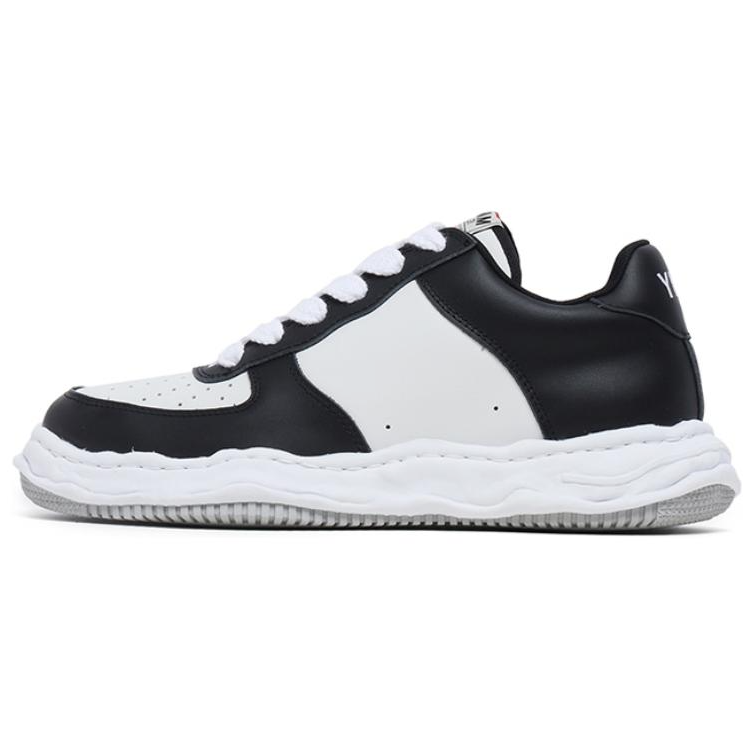 MIHARA YASUHIRO Wayne Cow Leather Fashion Trend Slip Resistant Abrasion Resistant Low top Skateboard Shoes Unisex