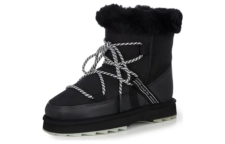 EMU Australia Short Snow Boots Women's Pitch Black
