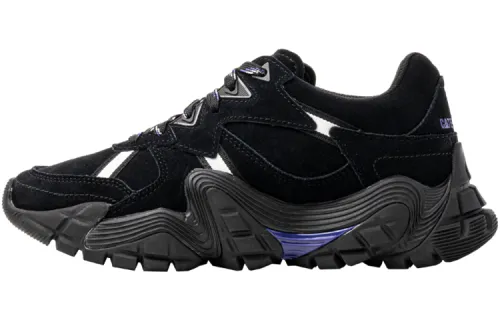 CAT Re Powered Lunar Rover Low top Chunky Sneakers Unisex Black