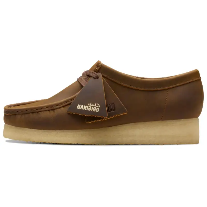 Clarks Leather Casual Shoes Women's Brown