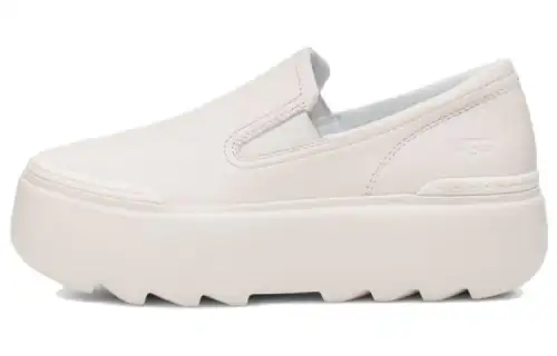 UGG Marin Mega Slip On White Women's