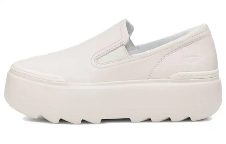 UGG Marin Mega Slip On White Women's
