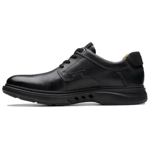 Clarks Leather Casual Shoes Men's Black