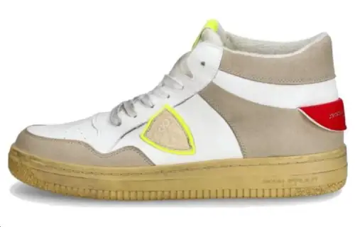 PHILIPPE MODEL Paris Logo-patch Hi-top Sneakers
