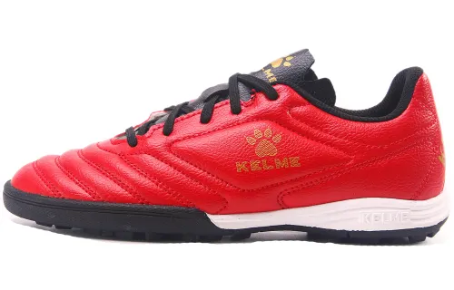 KELME TF Turf Slip Resistant, Abrasion Resistant, Breathable Soccer Shoes Unisex Red