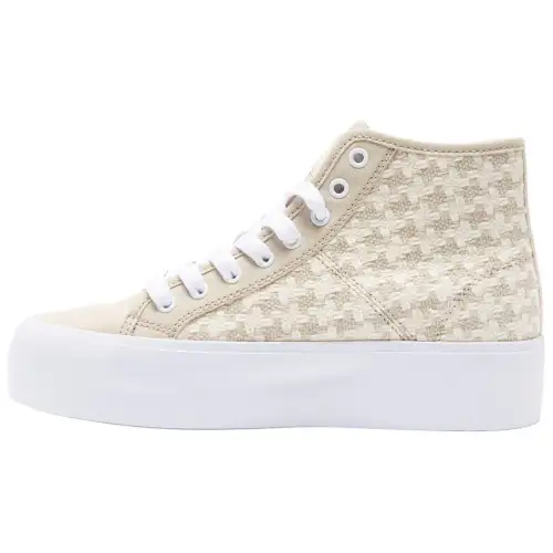 DC Shoes High top Canvas Shoes Women's Khaki
