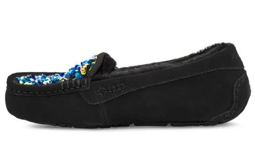 UGG Ansley Stellar Sequin Slipper 'Black' Women's