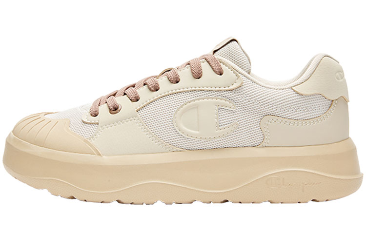 Champion Essentials Collection Delta 1 Skateboard Shoes Women's Oat Velvet Brown