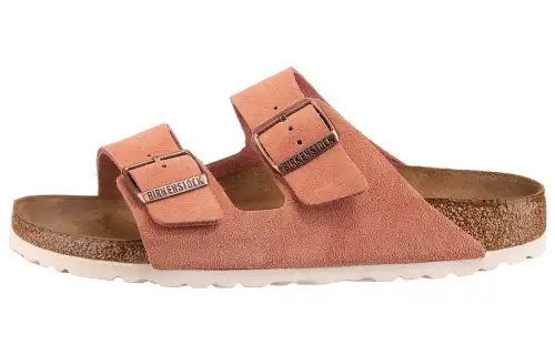 Birkenstock Arizona Soft Footbed Suede Earth Red Women's