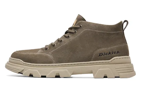 Dickies Ankle Length Combat Boots Men's Coffee