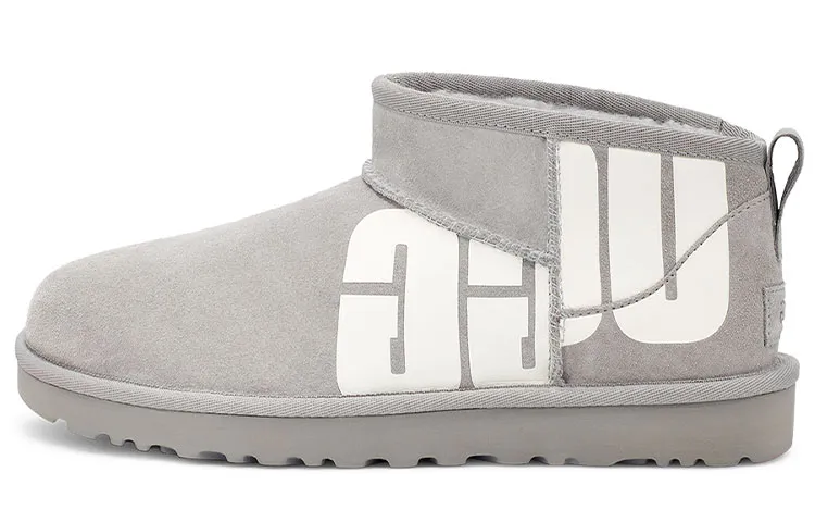 UGG Classic Ultra Mini Chopd 'Light Grey' Women's