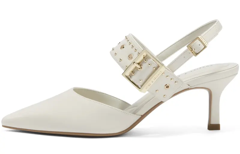 CHARLES&KEITH Pu Slim Heel High Heels 6.2cm Women's