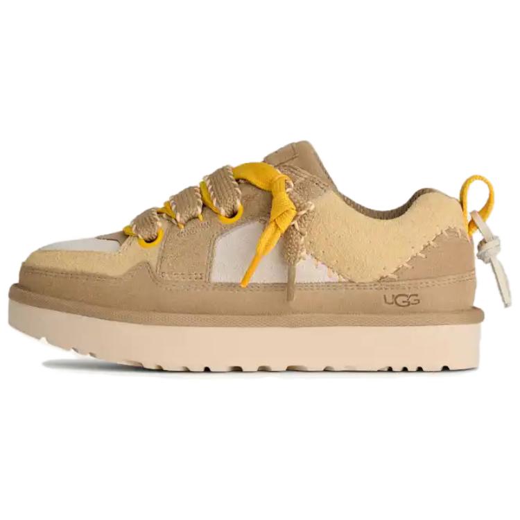 Женские ботинки UGG Lowmel Biarritz (горчичные)
