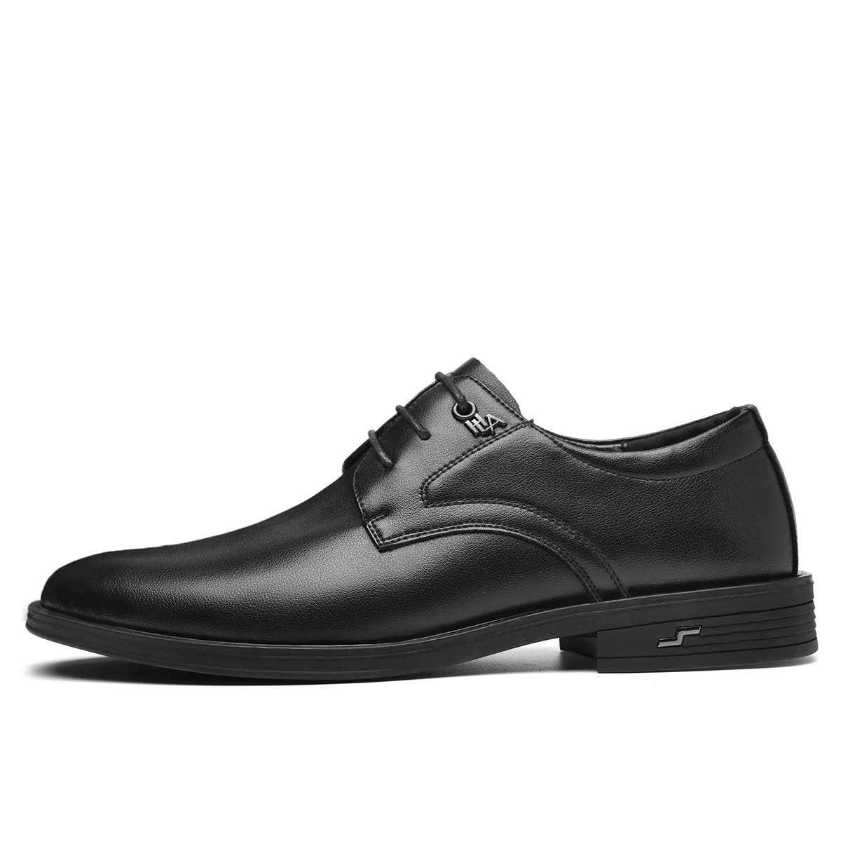 Heilan House HLA cow split leather commuting British business formal leather shoes men's style